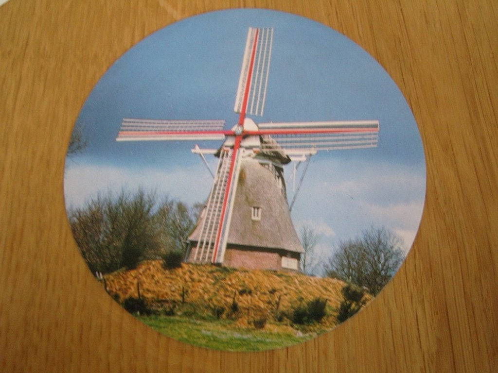 sticker BONA MOLEN 3  Aalden Hellingmolen JANTINE, Ophalen, Zo goed als nieuw