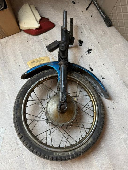 Zundapp velg en voorvork, Ophalen, Gebruikt, Overige typen, Overige merken