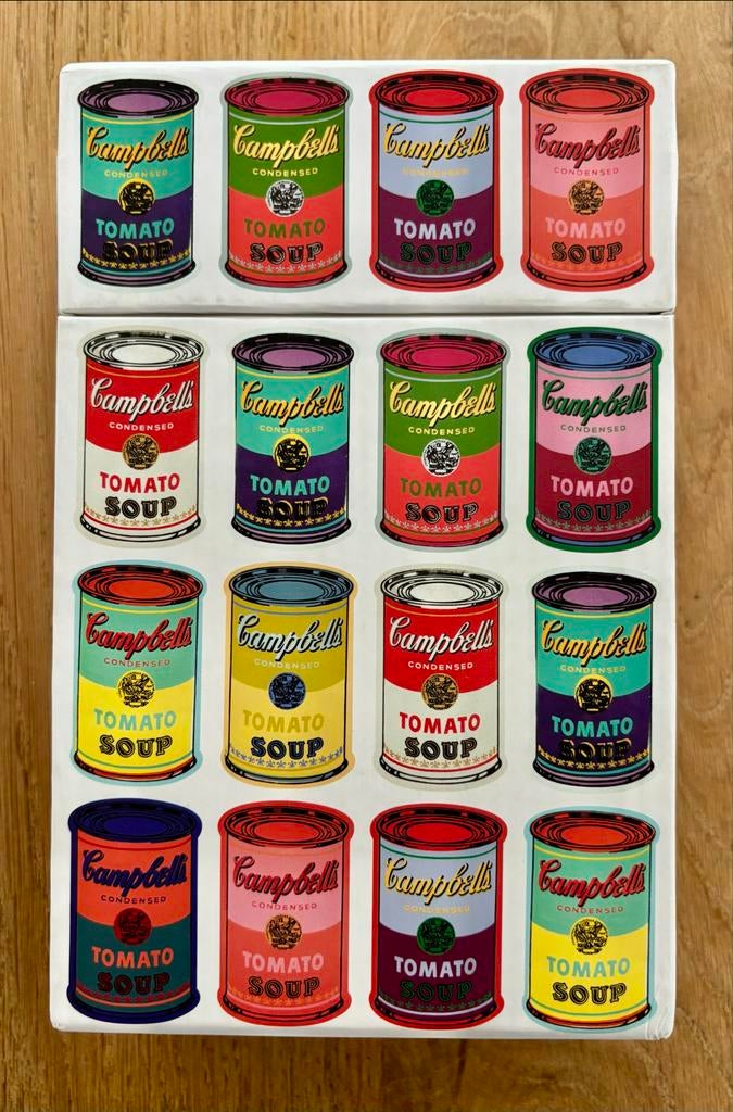 Andy Warhol Campbell’s Soup Memory Spel - Collectors Item, Ophalen of Verzenden, Zo goed als nieuw, Reisspel