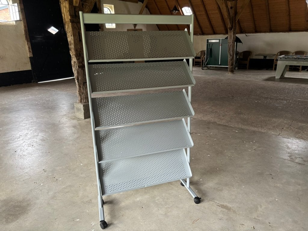 verrijdbaar folderrek, Ophalen, Mobiel, Zo goed als nieuw, Accessoires