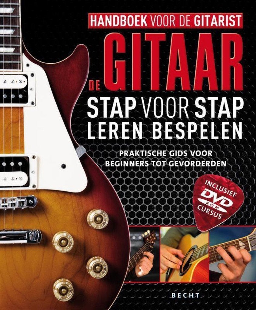De gitaar stap voor stap leren beheersen +DVD-handboek, Muziek en Instrumenten, Bladmuziek, Gitaar, Ophalen of Verzenden, Zo goed als nieuw