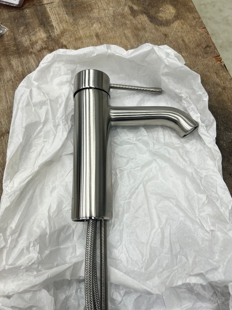 GROHE Essence New wastafelkraan SuperSteel 23590DC1 – nieuw, Ophalen, Nieuw, Rvs, Kraan
