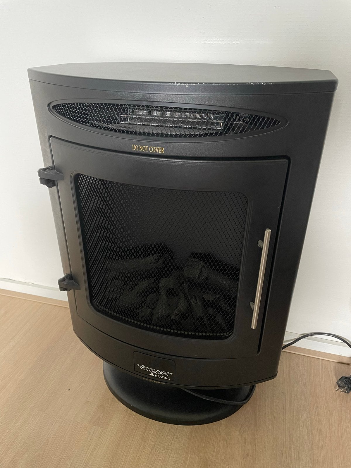 Voltomatt elektrische sfeerhaard met verwarming, Huis en Inrichting, Ophalen, Gebruikt, Overige soorten, Elektrisch
