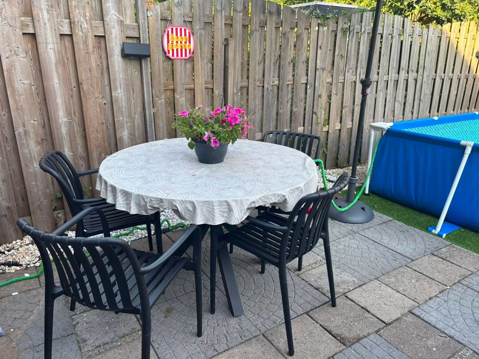 Buiten tafel, Tuin en Terras, Ophalen, Gebruikt, Eettafel
