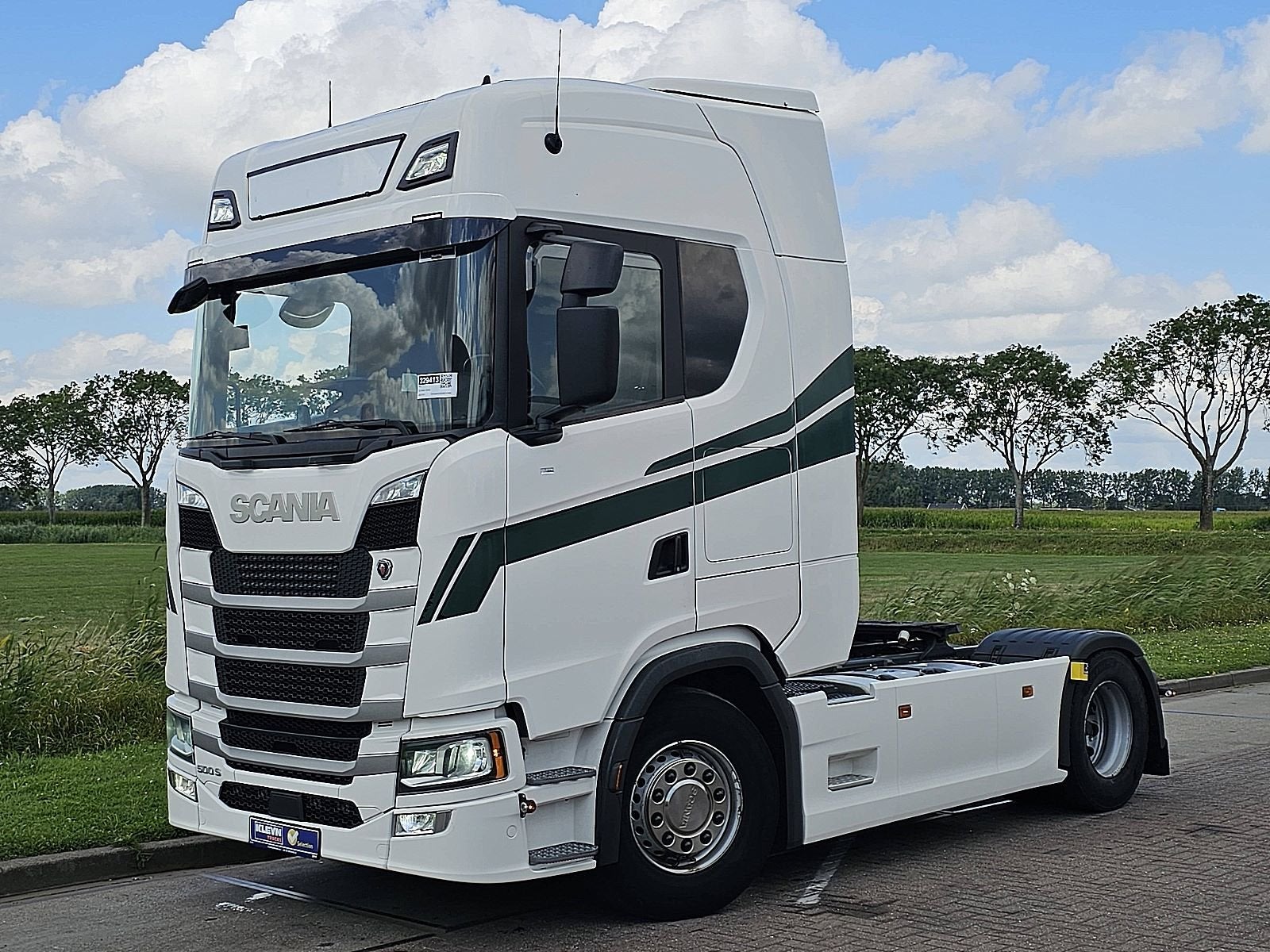 SCANIA S500 hl2x tank etc, Auto's, Automaat, Euro 6, Scania, Wit