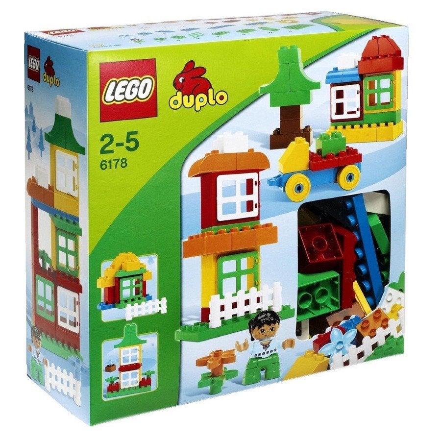 LEGO DUPLO 6178 Mijn Eigen Duplo Stad    * 't LEGOhuis *, Nieuw, Ophalen of Verzenden, Complete set, X
