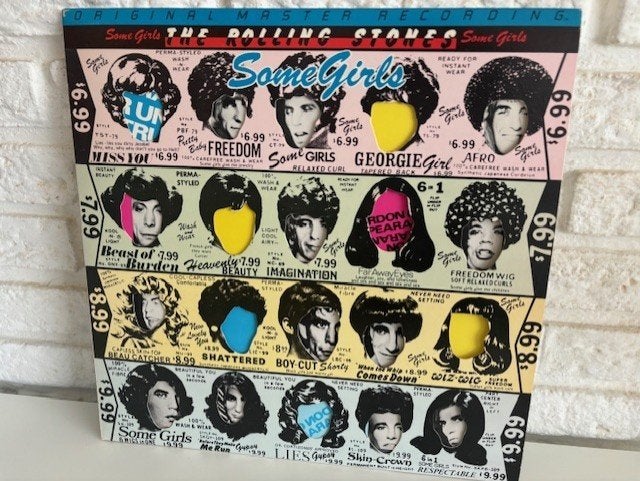 SOME GIRLS MFSL ROLLING STONES, Ophalen of Verzenden, 12 inch, Poprock, 1970 - 1979