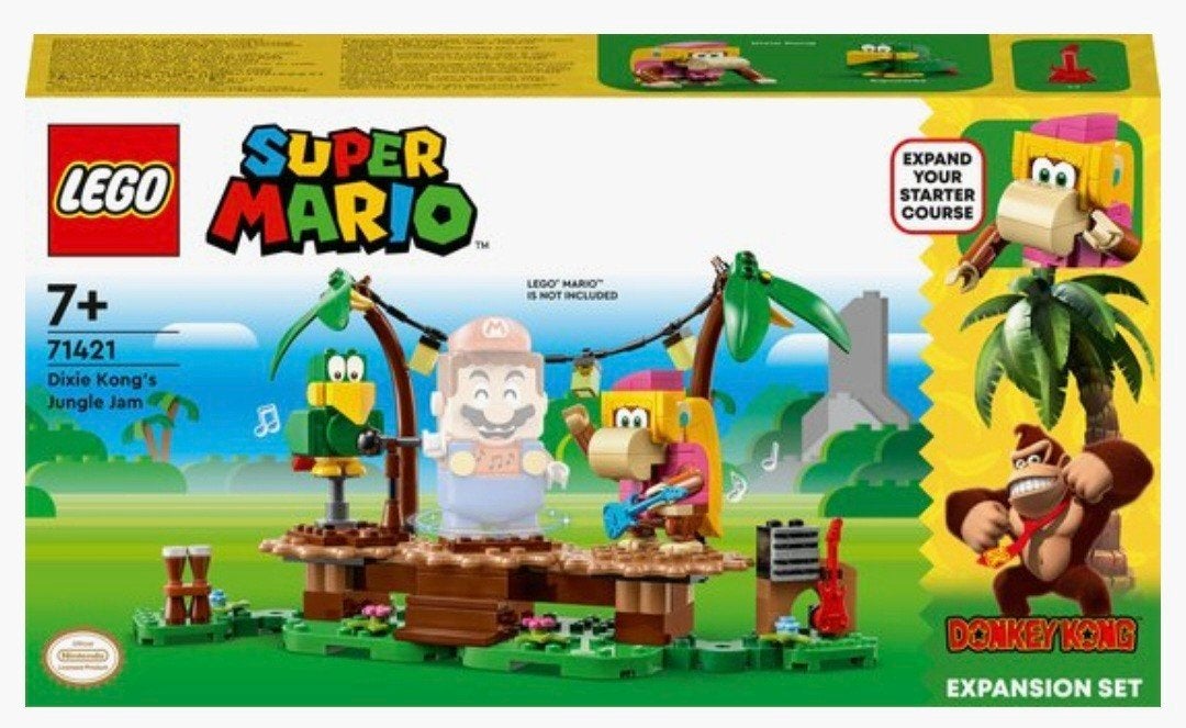 Lego Super Mario 71421 Dixie Kong's Jungle Jam, Lego, Nieuw, Ophalen of Verzenden, Ongeopend/sealed