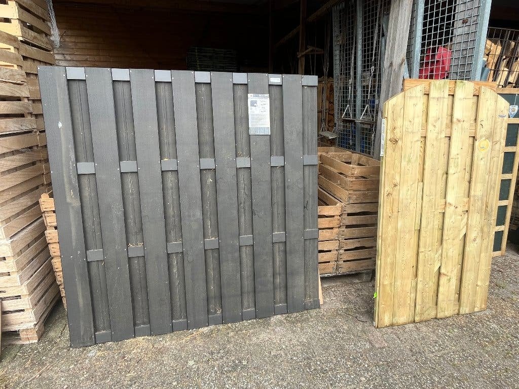 Partij nieuwe schermen en poorten uit showroom , KOOPJE !!!!, Ophalen, 150 tot 200 cm, Nieuw, 150 tot 200 cm
