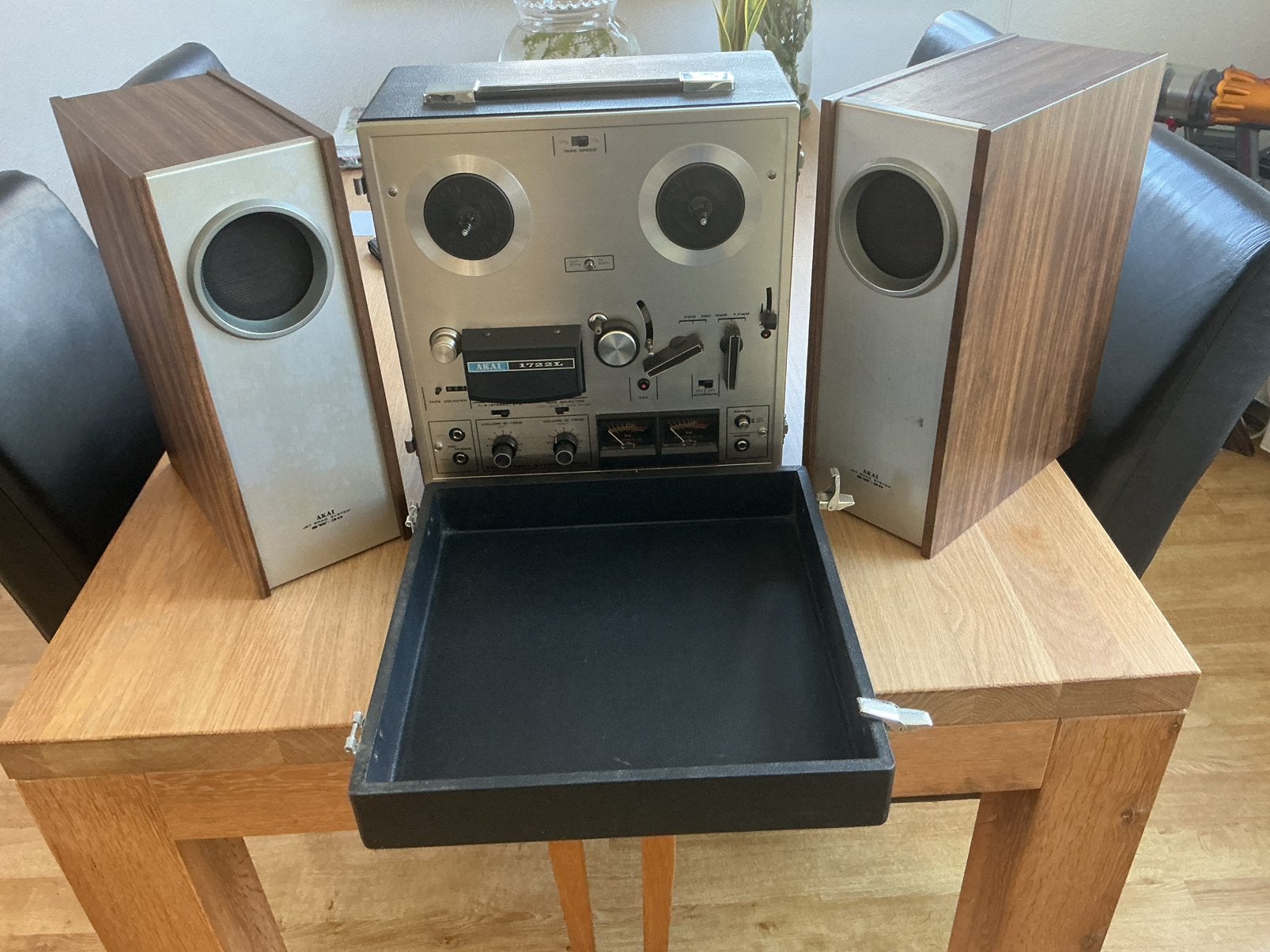 Akai Bandrecorder plus 2 boxen., Ophalen, Bandrecorder
