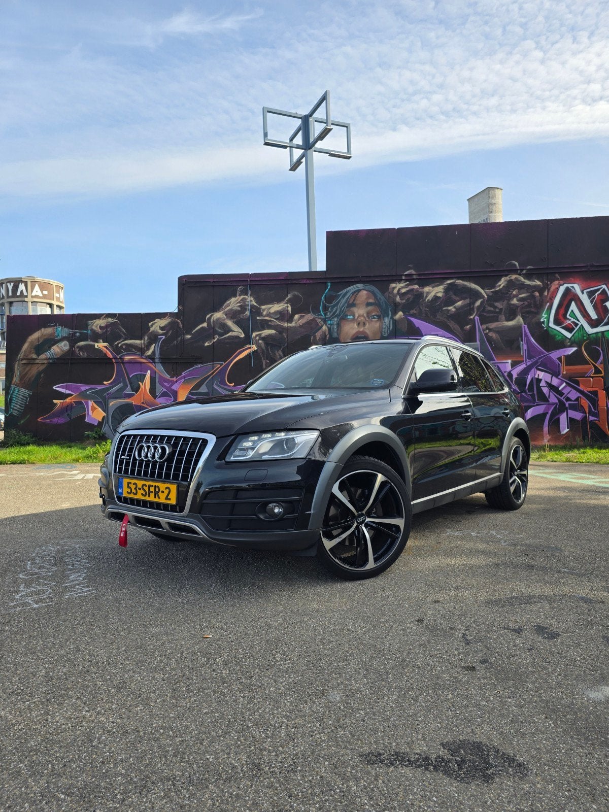 Audi Q5 3.0 TDI Quattro S-tronic 2011 Zwart, Auto's, Zwart, Zwart, Diesel, Particulier