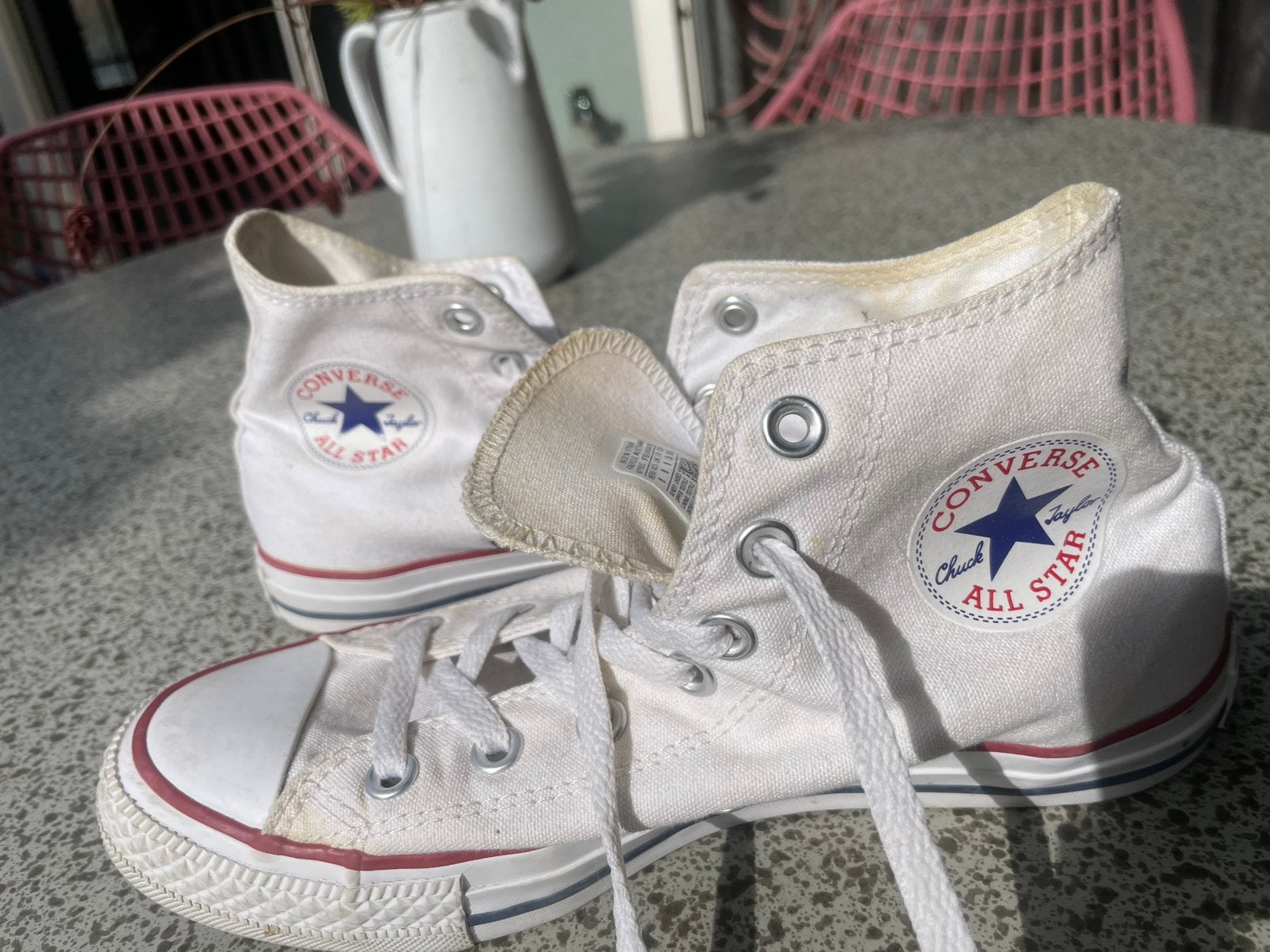 All stars converse maat 39, Kleding | Dames, Wit, Ophalen of Verzenden, Sneakers of Gympen, Zo goed als nieuw