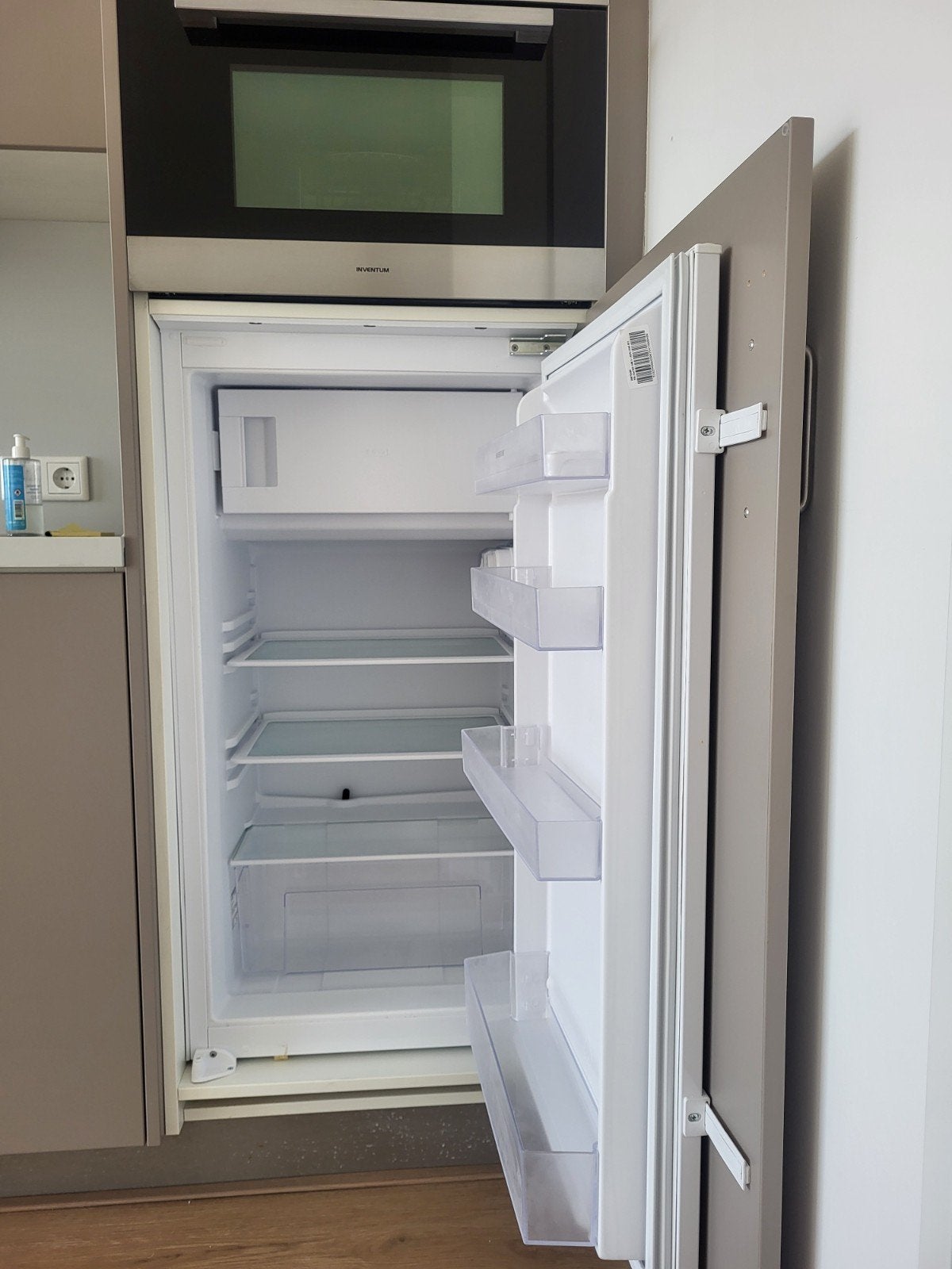 Inventum IKV1021S/02 Inbouw Koelkast met Vriesvak, Witgoed en Apparatuur, Koelkasten en IJskasten, Ophalen, 120 tot 140 cm, 100 tot 150 liter