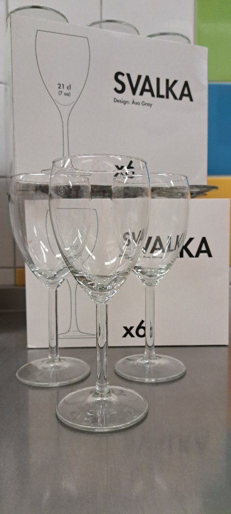 partij wijnglazen, Huis en Inrichting, Ophalen, Glas of Glazen, Nieuw, Glas