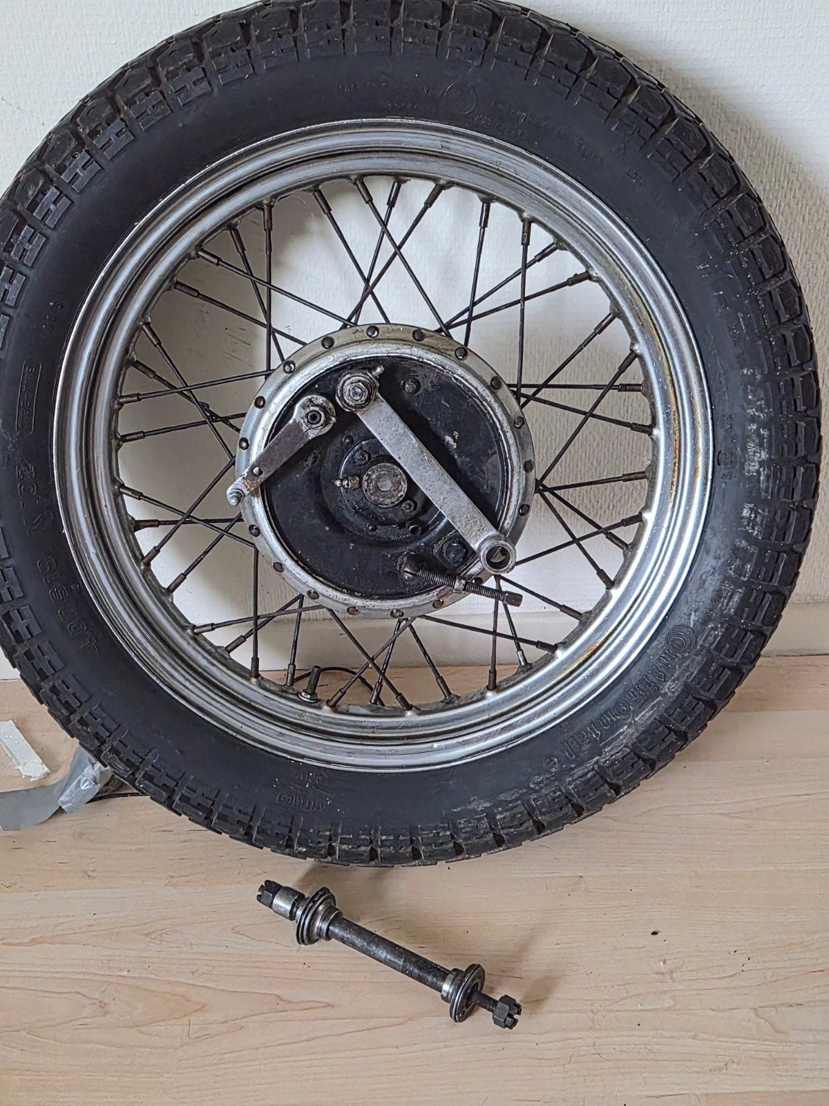 Wla voorwiel, compleet, Motoren, Onderdelen | Harley-Davidson, Ophalen of Verzenden