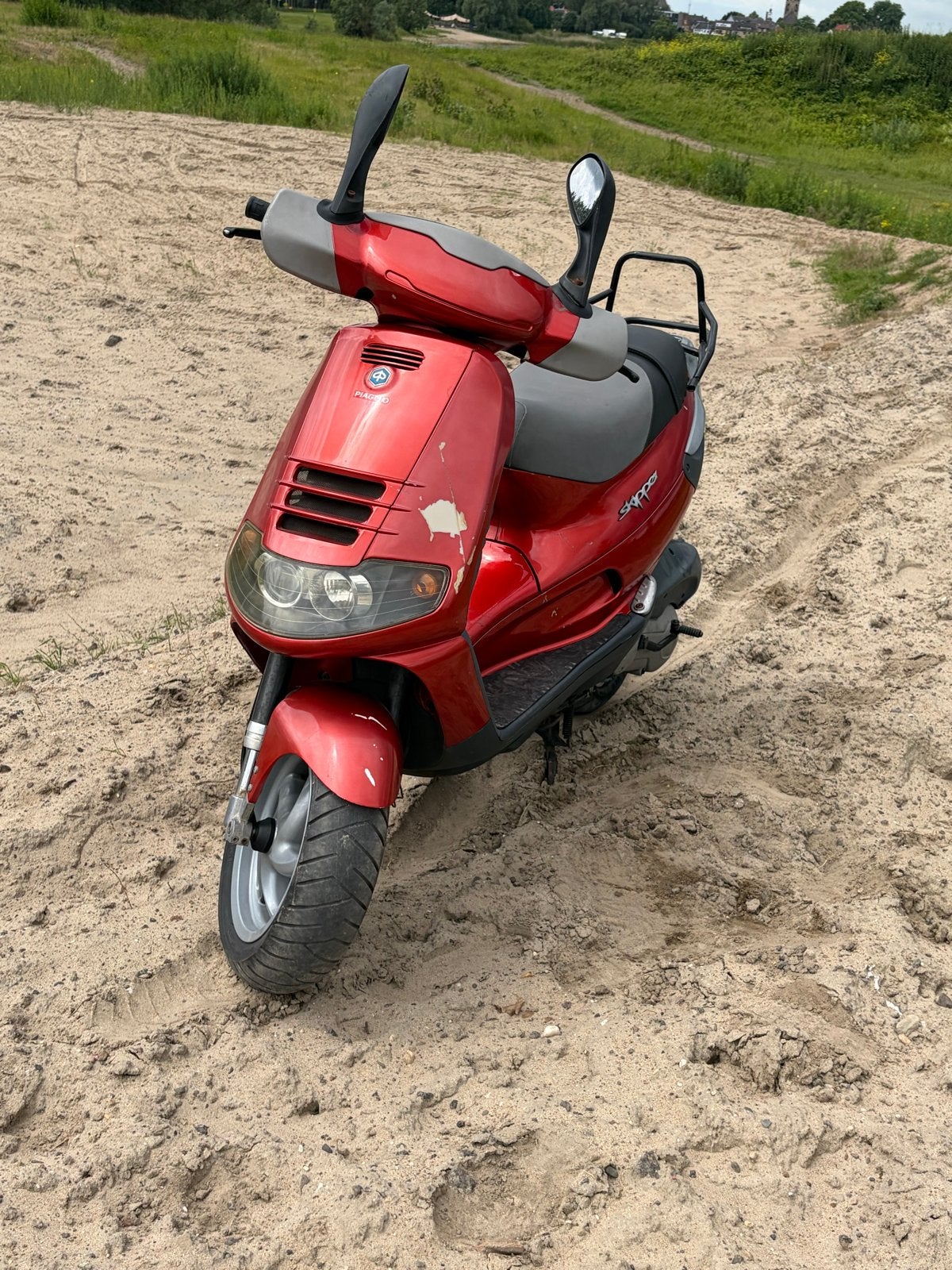 Piaggio Skipper LX Scooter - Rood, Ophalen, Gebruikt, Benzine, Overige modellen