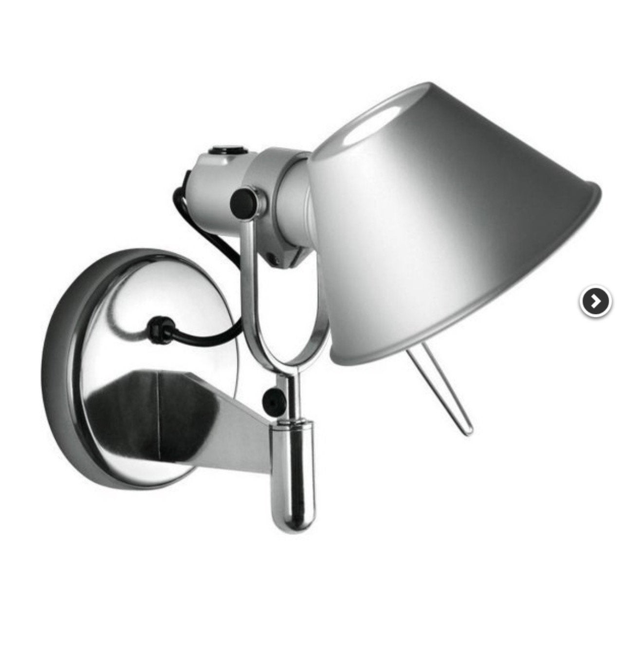 Artemide Tolomeo Faretto wandlamp, Huis en Inrichting, Lampen | Wandlampen, Gebruikt, Verstelbaar, Metaal, Wandlamp
