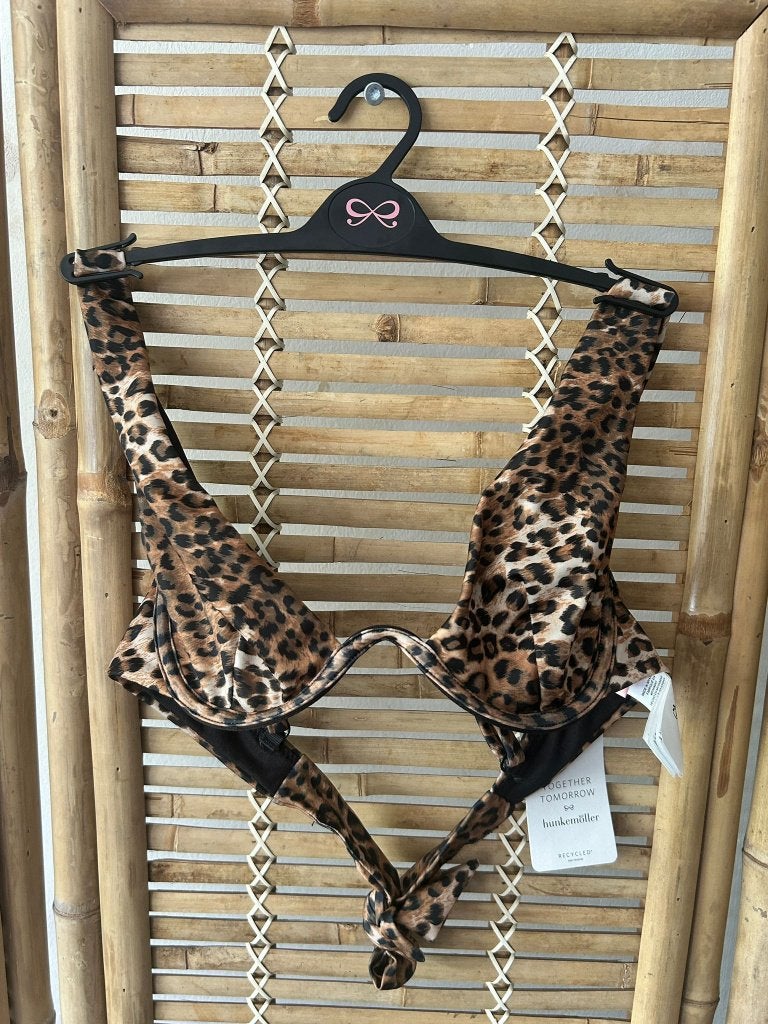 Hunkemöller Leopard Bikinitop 70B, Kleding | Dames, Badmode en Zwemkleding, Bruin, Nieuw, Ophalen of Verzenden, Bikini