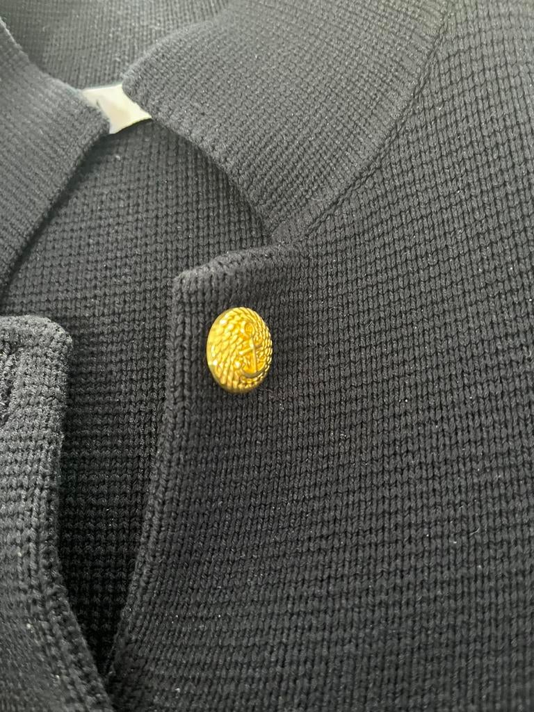 Vest jasje maat 38 donker blauw, Ophalen of Verzenden, Zo goed als nieuw, Maat 38/40 (M), Blauw