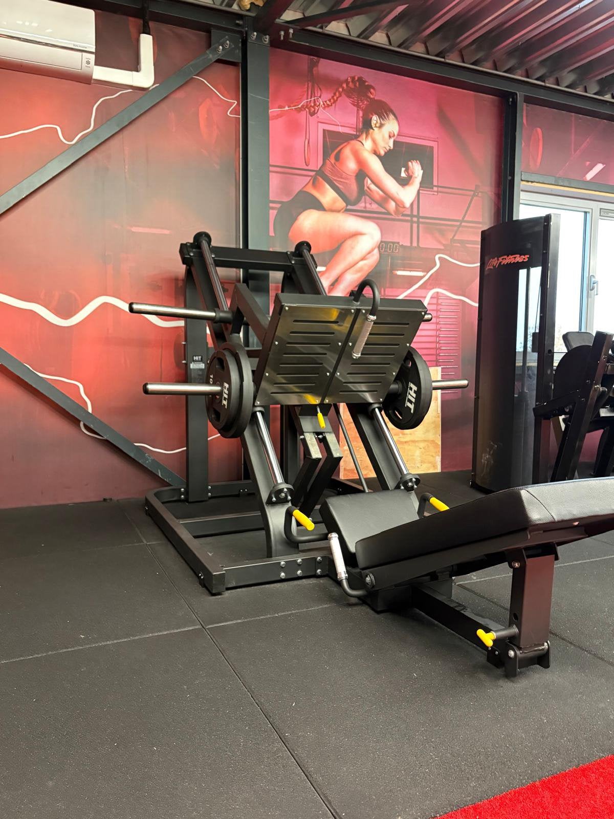 Leg press plate loaded HIT Elite Fitness Machines, Ophalen, Zo goed als nieuw, Benen, Overige typen