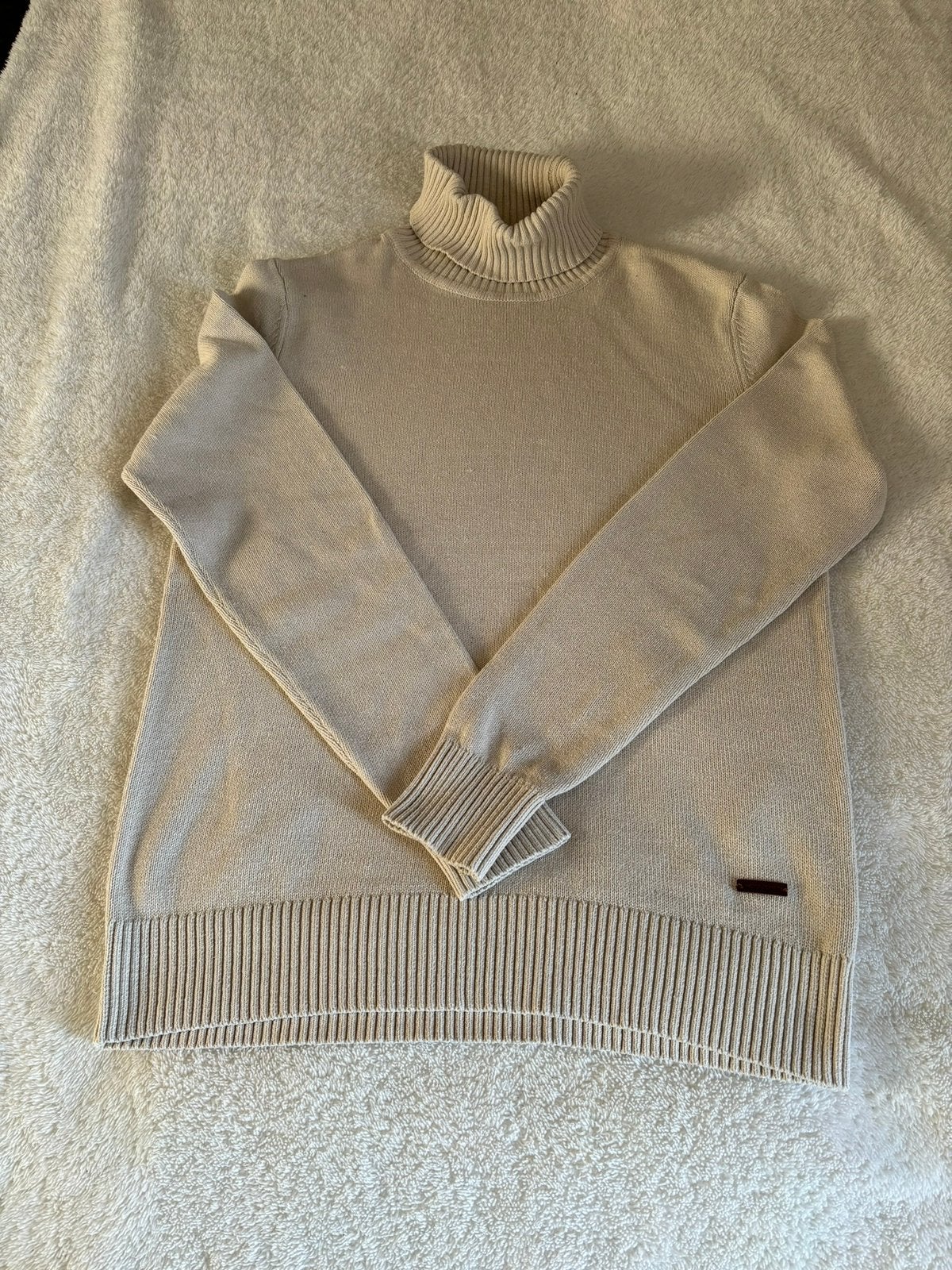Coltrui jongens merk jack & jones maat 158/164 kleur crème, Ophalen of Verzenden, Zo goed als nieuw, Jongen, Trui of Vest