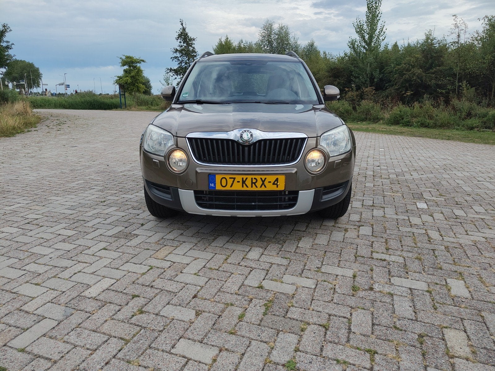 Skoda Yeti 1.2 TSI 77KW 2010 Bruin, Voorwielaandrijving, Stof, Zwart, 4 cilinders