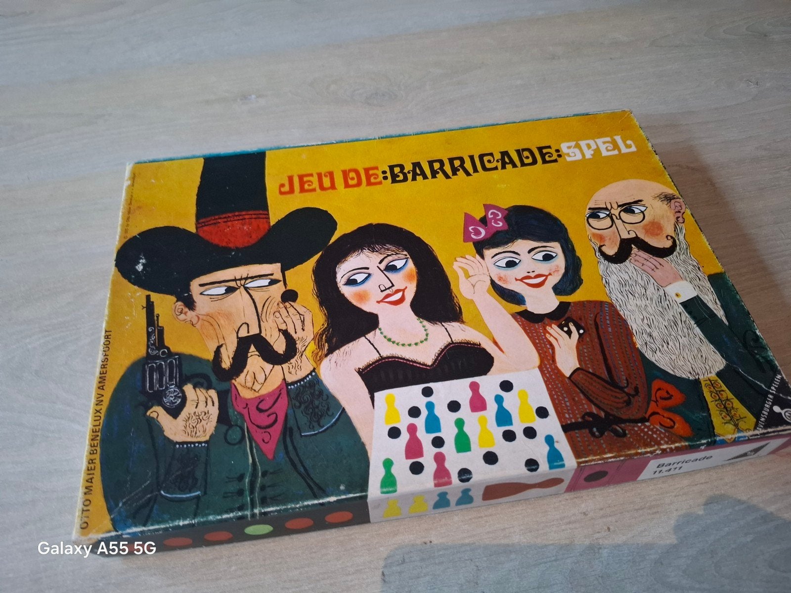 Vintage Barricade Spel - Compleet en in goede staat, Hobby en Vrije tijd, Gezelschapsspellen | Bordspellen, Otto Maier Benelux NV Amersfoort
