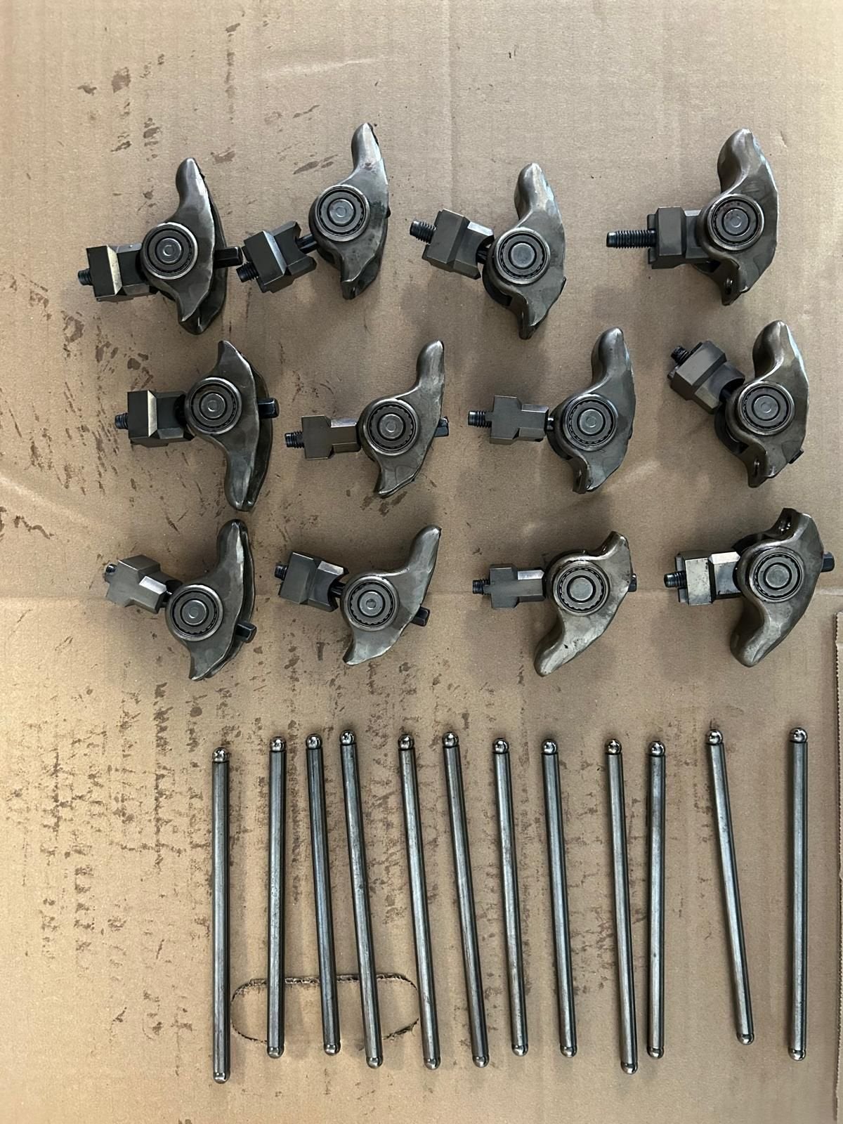 GM 3.1 / 3.4 V6 tuimelaars + pushrods set (12 stuks), Overige merken, Gebruikt, -, -