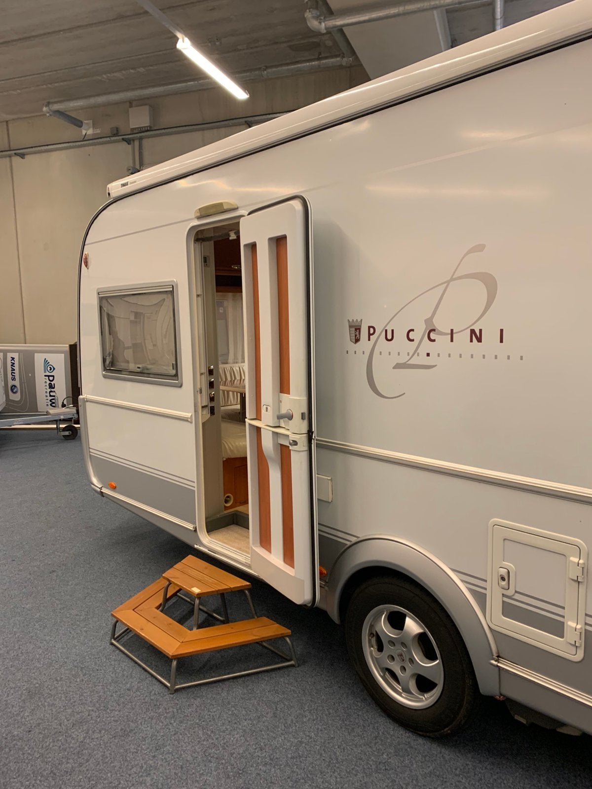 Te koop Tabbert Puccini 560e., Caravans en Kamperen, Rondzit, Tabbert, Koelkast, Particulier