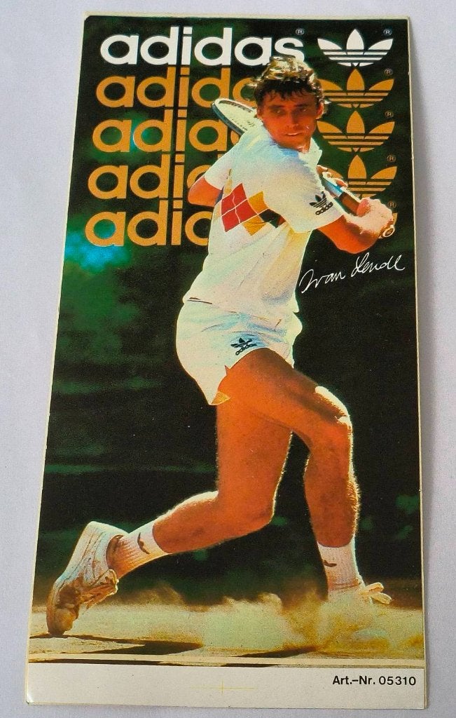Sticker Adidas (Ivan Lendl), Ophalen of Verzenden, Zo goed als nieuw, Merk