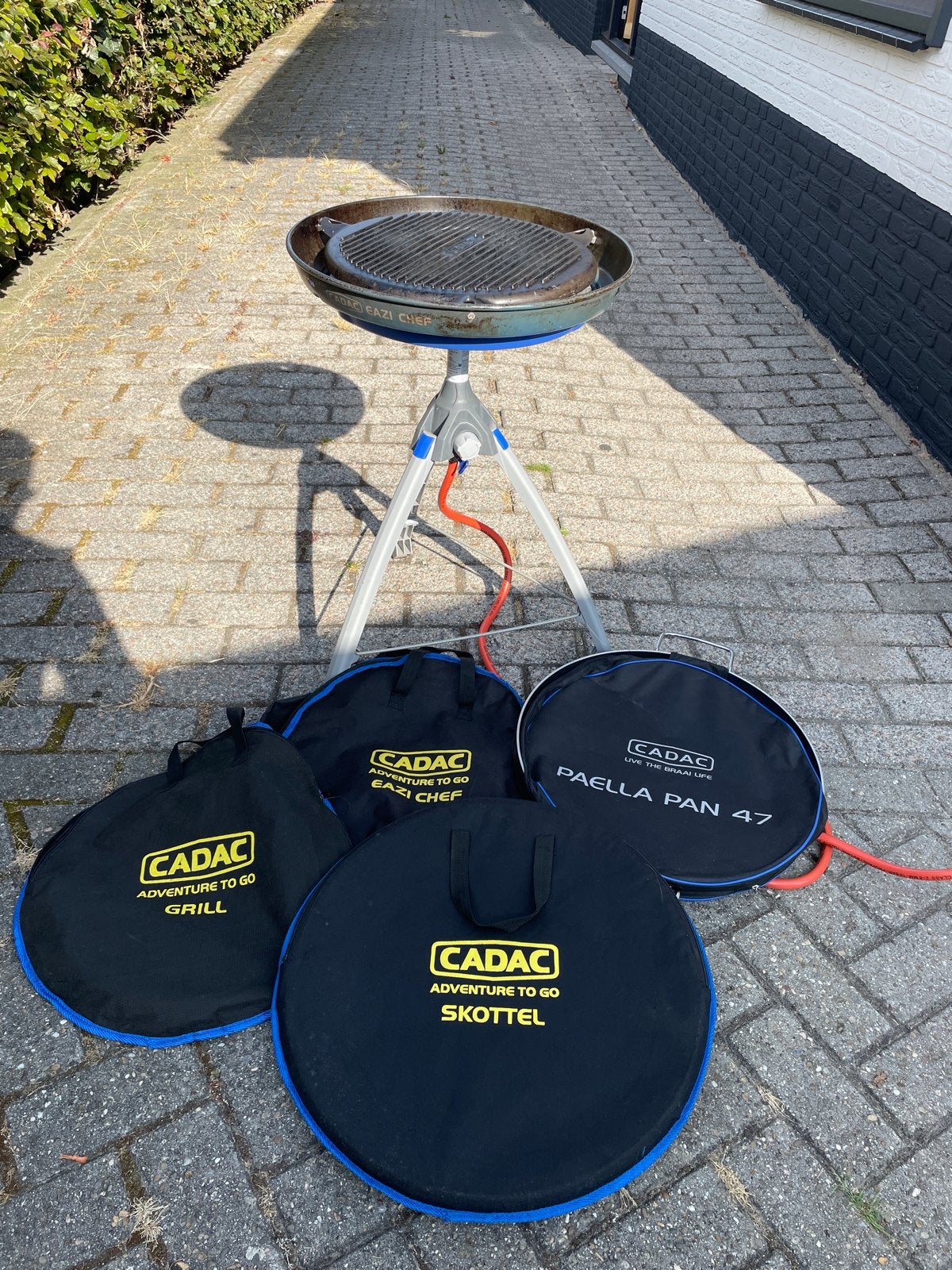 Cadac Skottelbraai met diverse accessoires, Ophalen, Gebruikt