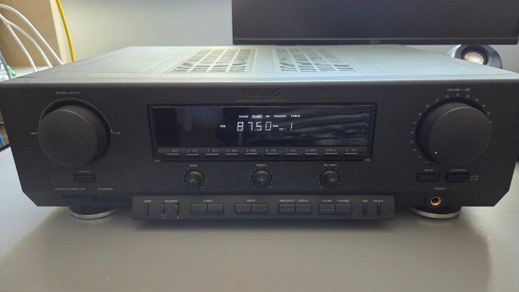 Philips Receiver FR 911 aangeboden, Overige merken, Gebruikt, Ophalen of Verzenden, Minder dan 60 watt