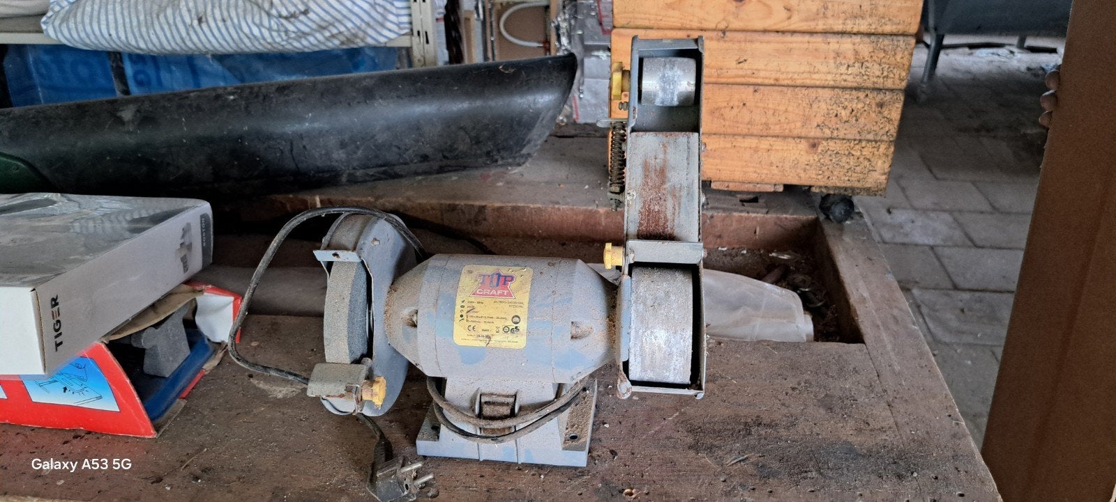 Slijpmachine, Ophalen, Minder dan 700 watt, Werkbankslijpmachine