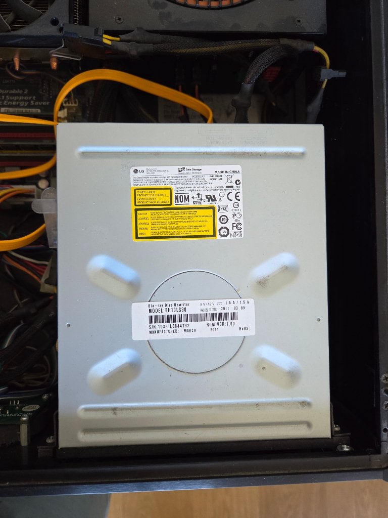LG BH10LS30 Interne Blu-ray Brander / Speler - SATA, Intern, Ophalen of Verzenden, Zo goed als nieuw, Windows