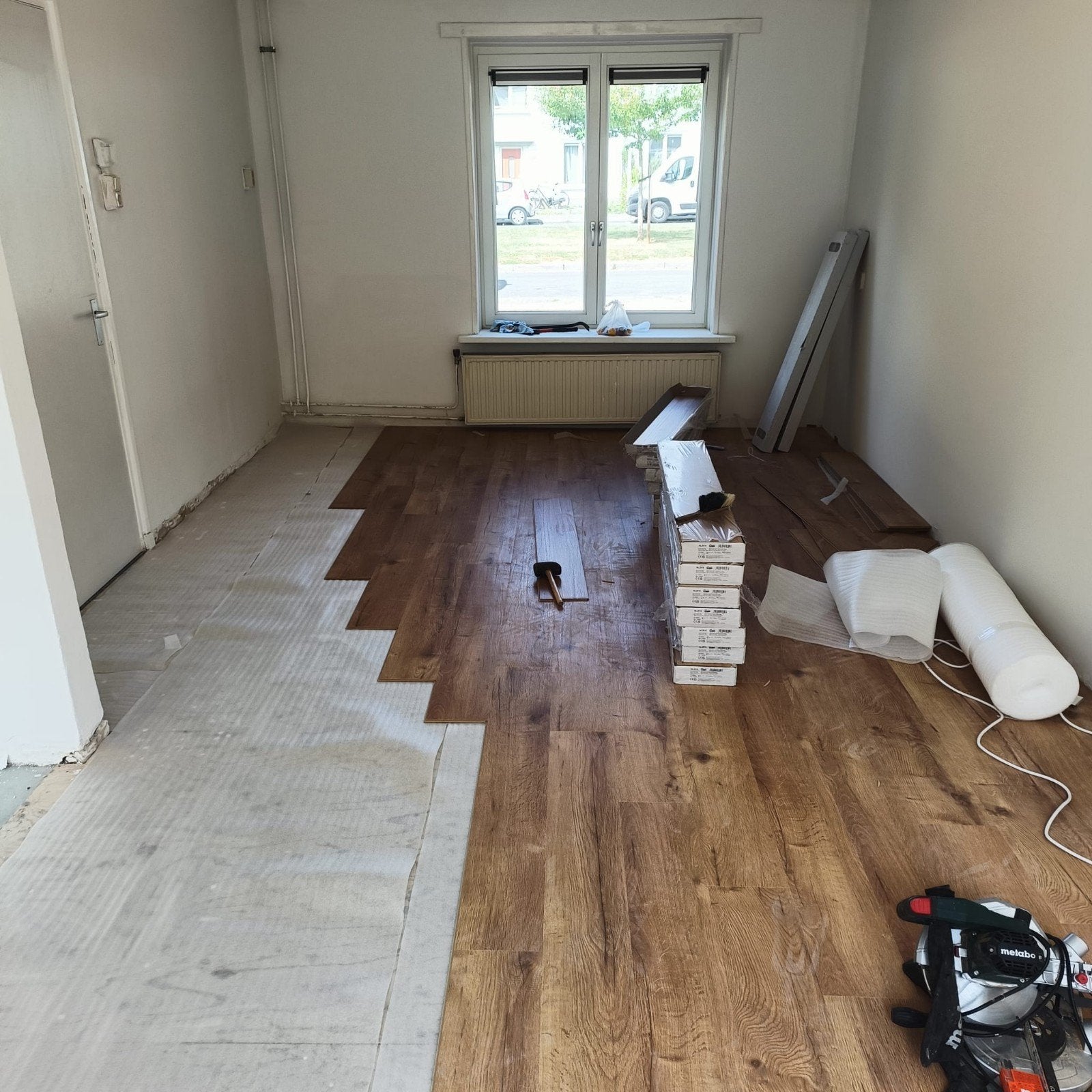 Laminaat leggen, PVC en visgraat vloeren, Ophalen, Nieuw, Laminaat