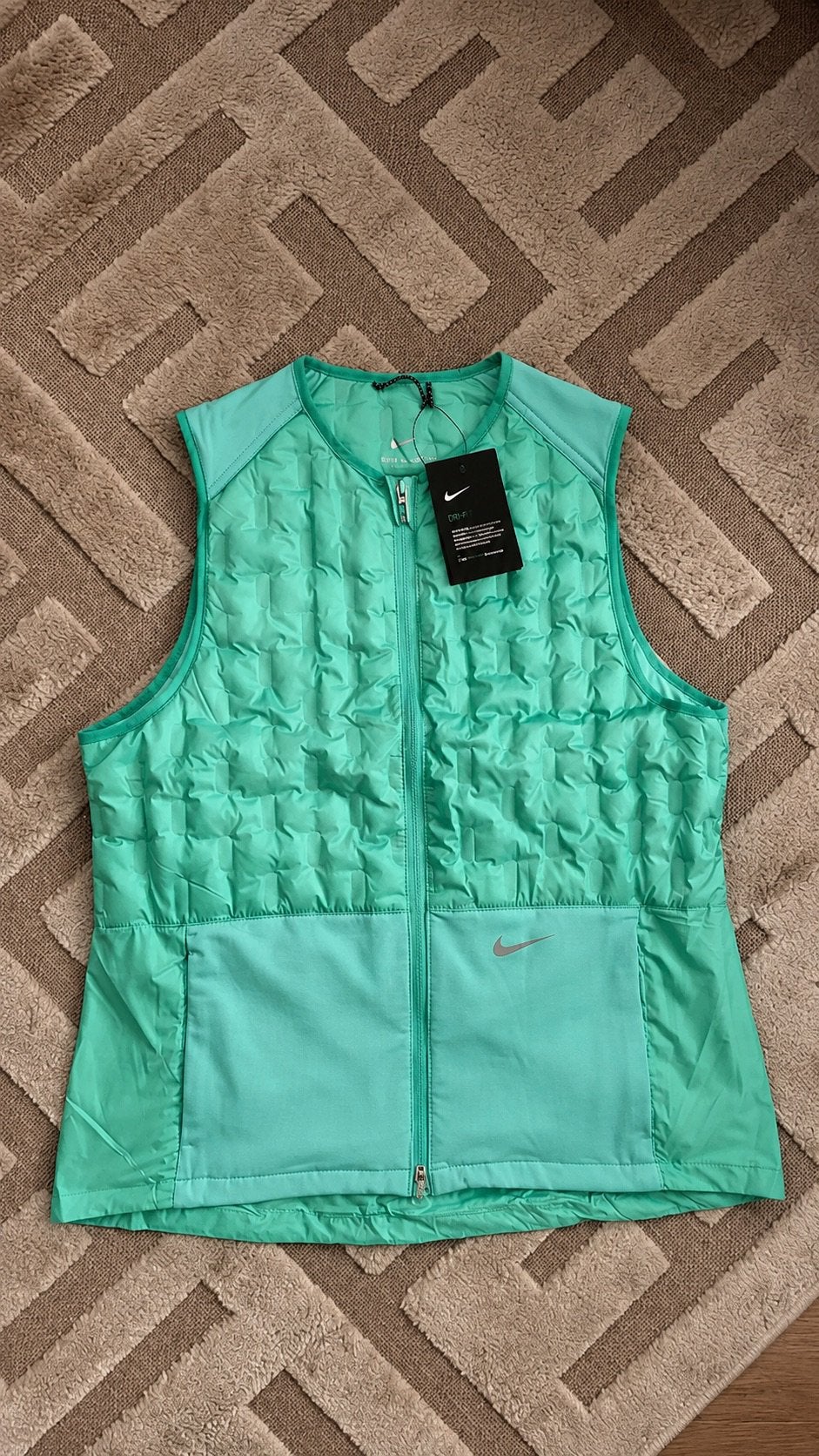 Nike AeroLoft Running Gilet Mintgroen XL, Ophalen of Verzenden, Nieuw, Maat 56/58 (XL), Groen