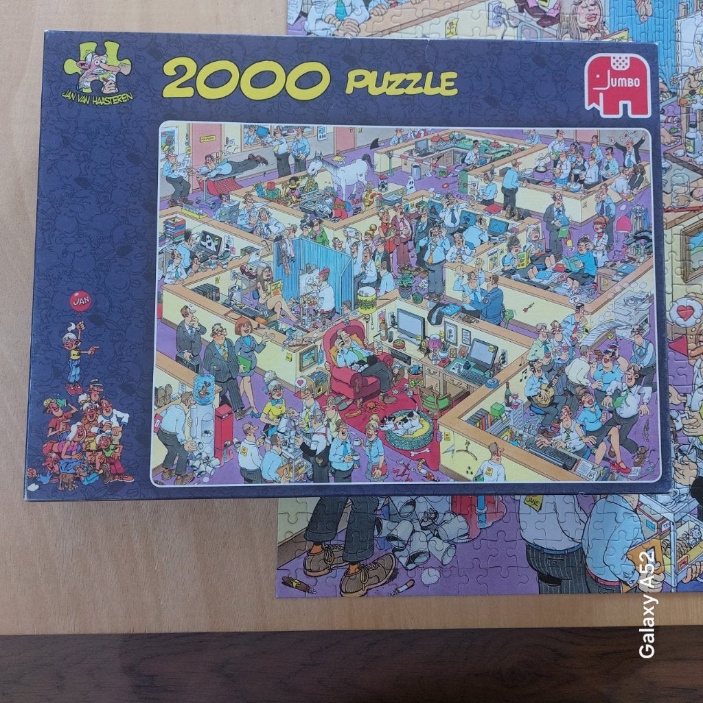 Jan van Haasteren 1500/2000 stukjes, Ophalen of Verzenden, Meer dan 1500 stukjes, Zo goed als nieuw, Legpuzzel