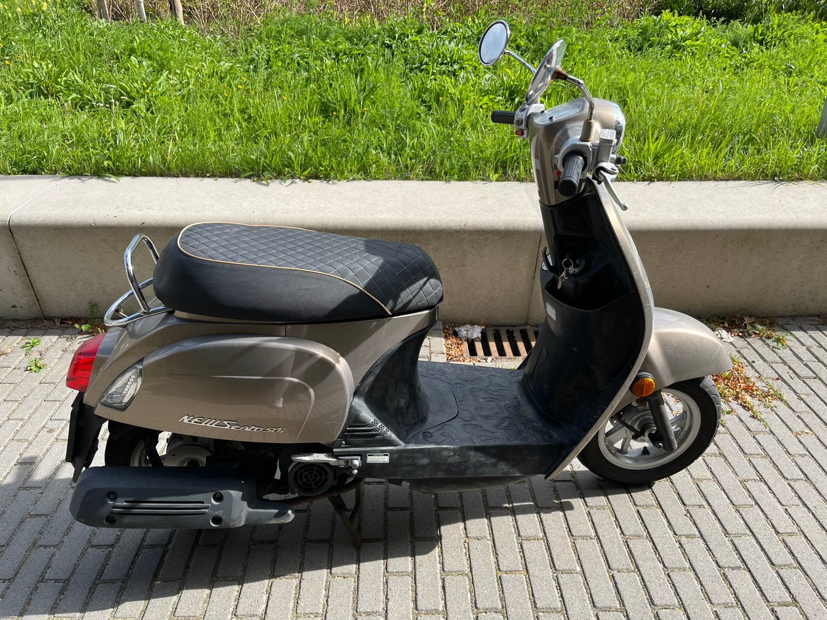 Kymco new sento 50i, Ophalen, Overige modellen, Zo goed als nieuw, Benzine