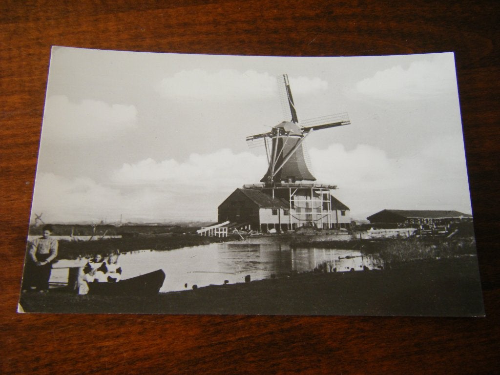 R41 - Westzaan - Molen De Tweeling - Mooi/Oud, Ophalen of Verzenden, Noord-Holland