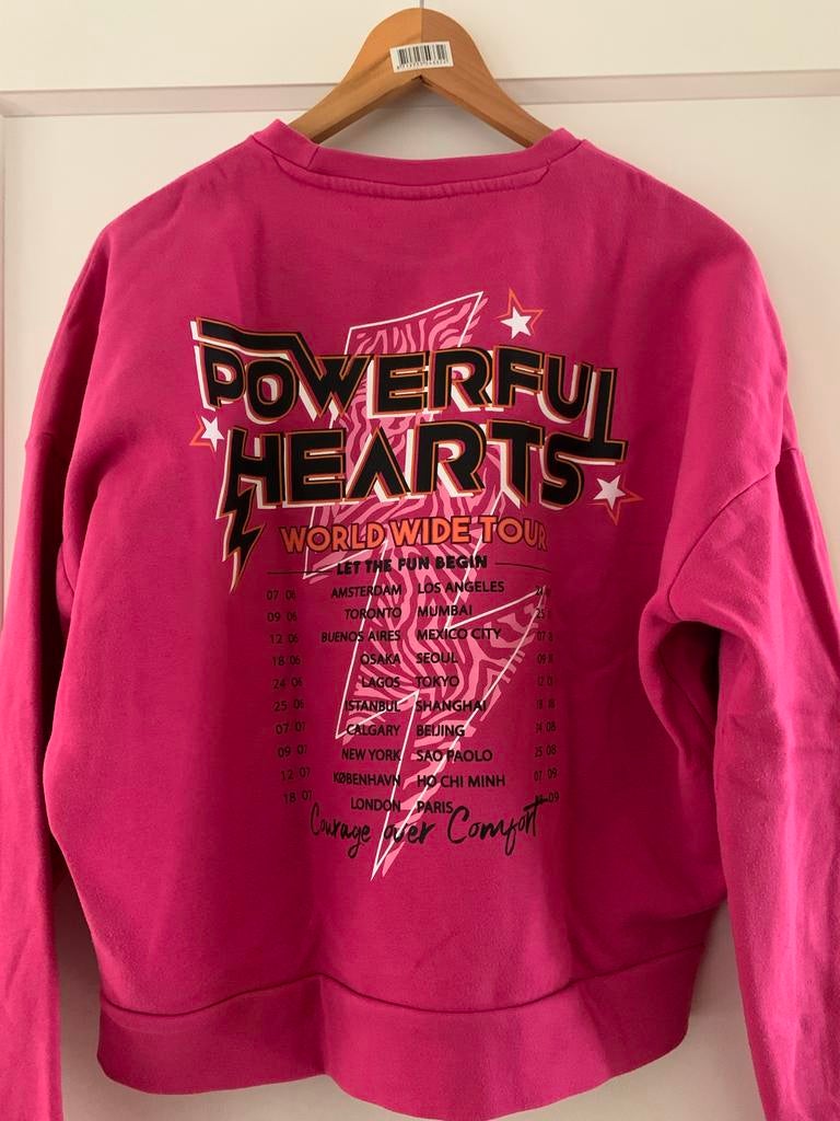 Sweater Amy&Ivy maat S - Powerful Hearts, Ophalen of Verzenden, Gedragen, Maat 36 (S), Roze