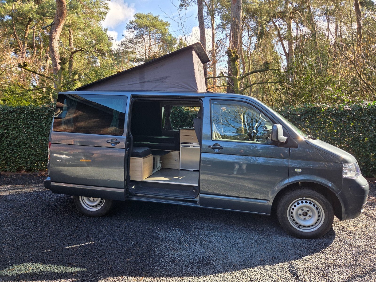 Volkswagen transporter t5 camper 🏖 Multivan/california, Buscamper of Camperbus, Volkswagen, Particulier, Tot en met 4