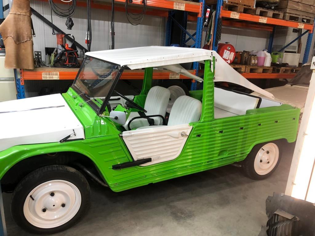Mehari Citroen 1980 Groen, Auto's, Voorwielaandrijving, 602 cc, Cabriolet, 4 stoelen