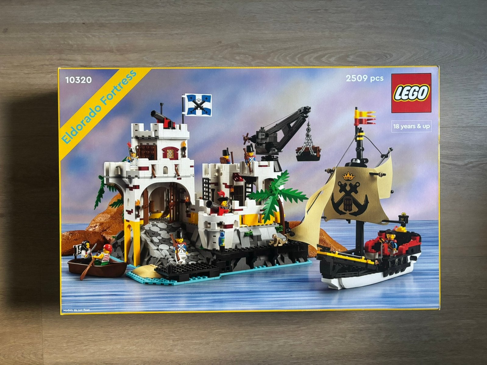 Lego el dorado fortress- SET 10320, Ophalen of Verzenden, Zo goed als nieuw