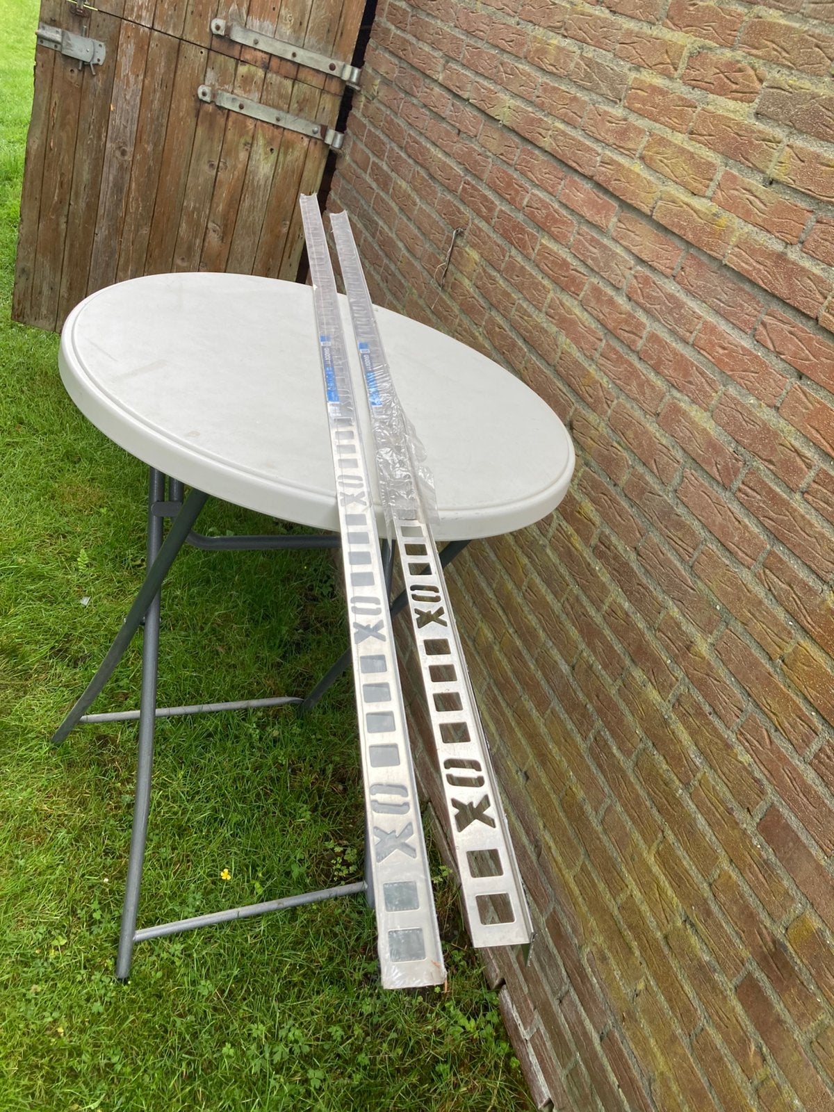 Gradox tegelafschot profielen 2m Nieuw, Nieuw, Minder dan 5 m², Overige materialen, 60 cm of meer