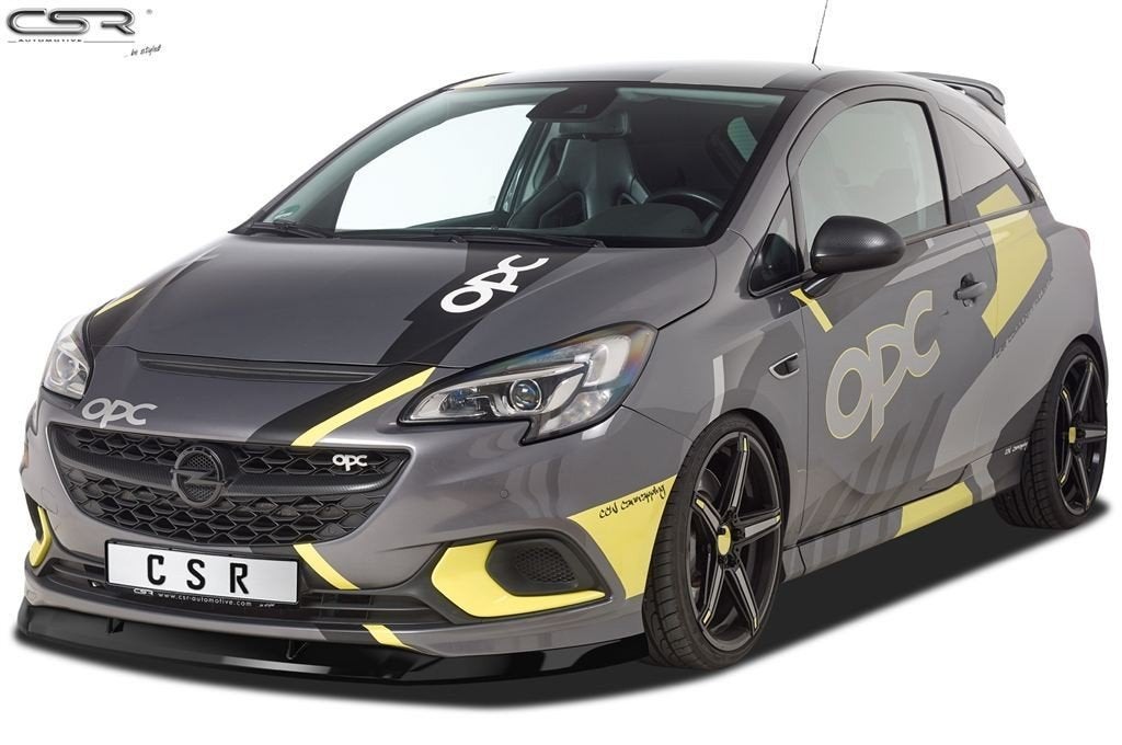 Splitter Voorspoiler Spoiler Geschikt Voor Opel Corsa E OPC, Verzenden, Automotive Parts, A.parts@hotmail.nl, Trasmolenlaan 12 3447 GZ Woerden