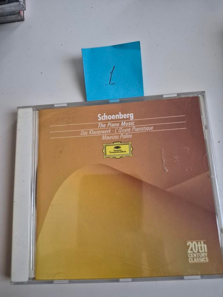 Schoenberg - The Piano Music - Maurizio Pollini CD, Ophalen of Verzenden, Modernisme tot heden, Zo goed als nieuw, Kamermuziek