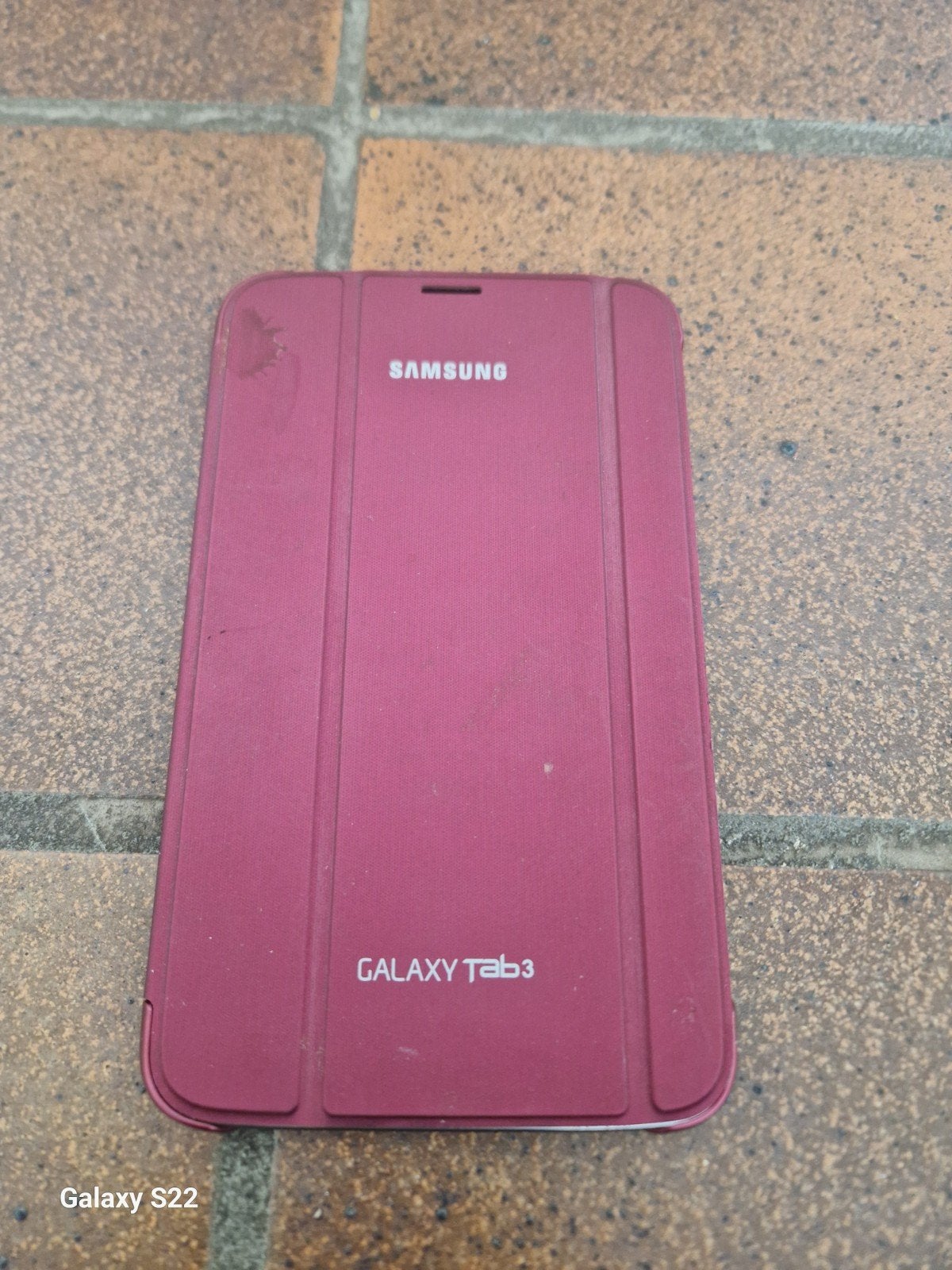 Samsung Galaxy Tab 3 (SM-T310) 16GB Wi-Fi met hoes, Ophalen, Gebruikt, Galaxy Tab 3 SM-T310, 8 inch