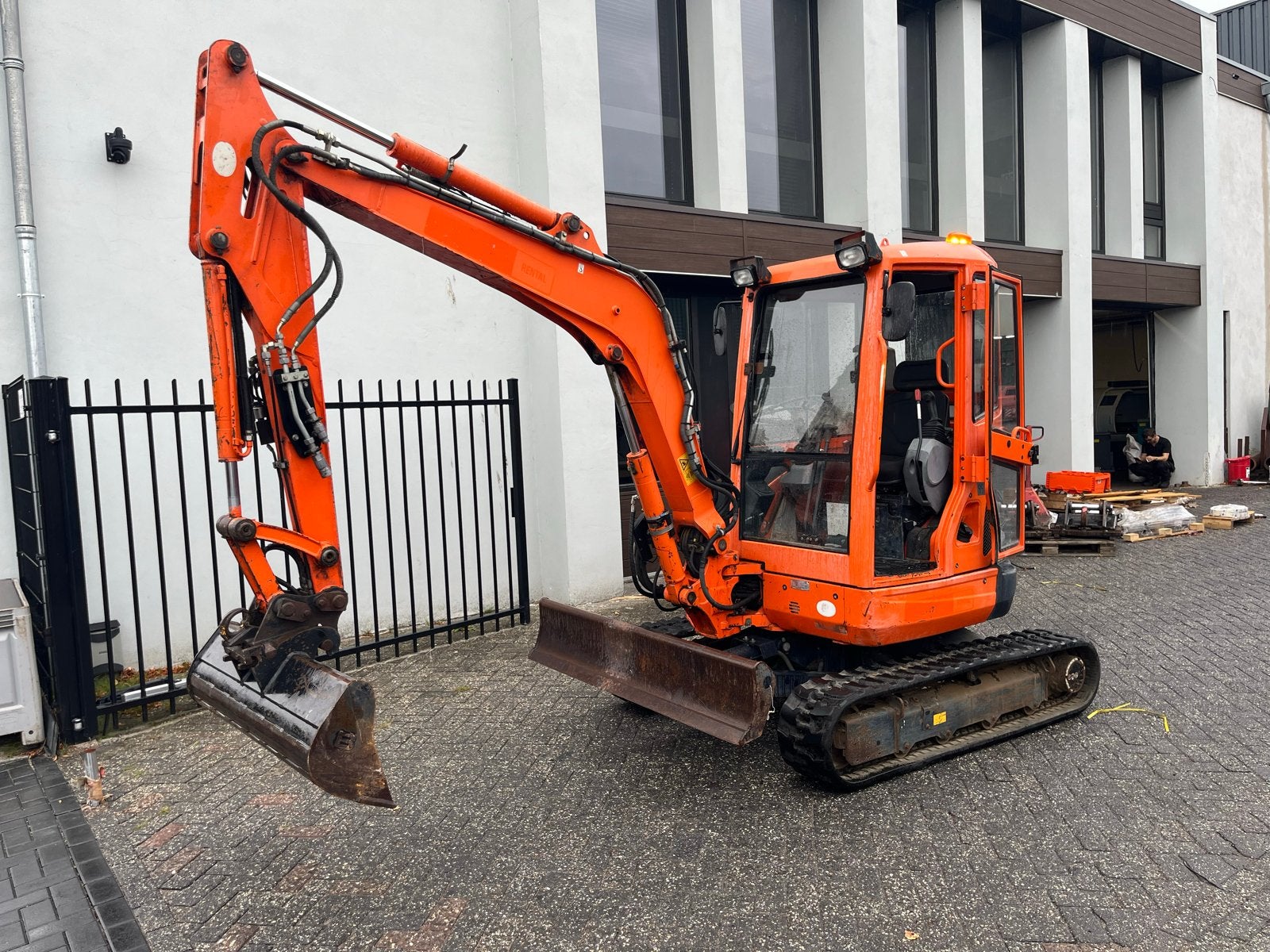 Kubota u35 binnen draaier Compacte Graafmachine, Ophalen, Info@quartelmachinrs.nl, Graafmachine, Kubota u 35