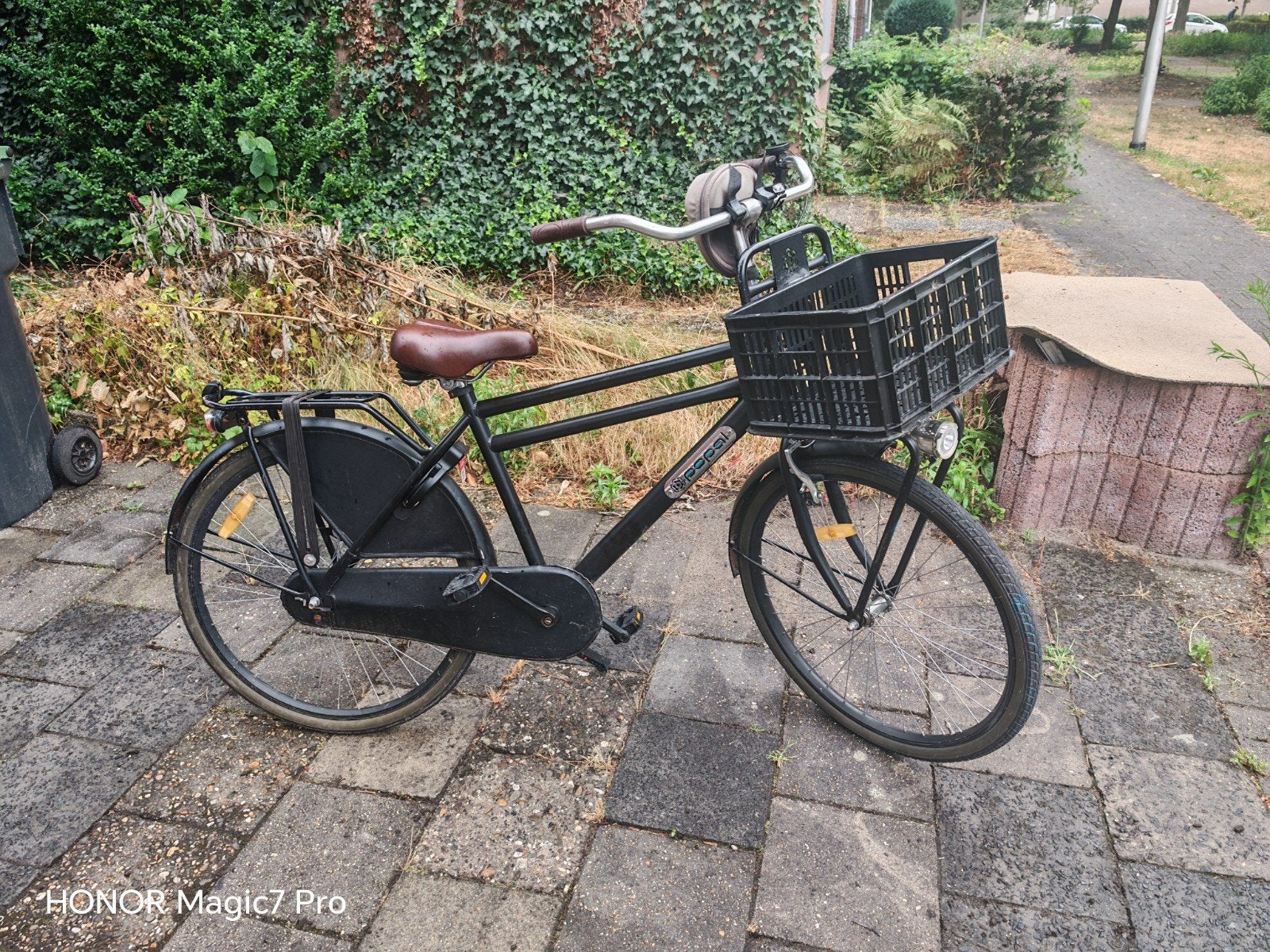 Popal jongensfiets- Zwart transporter, Fietsen en Brommers, Fietsen | Dames | Damesfietsen, Terugtraprem, Versnellingen, Ophalen
