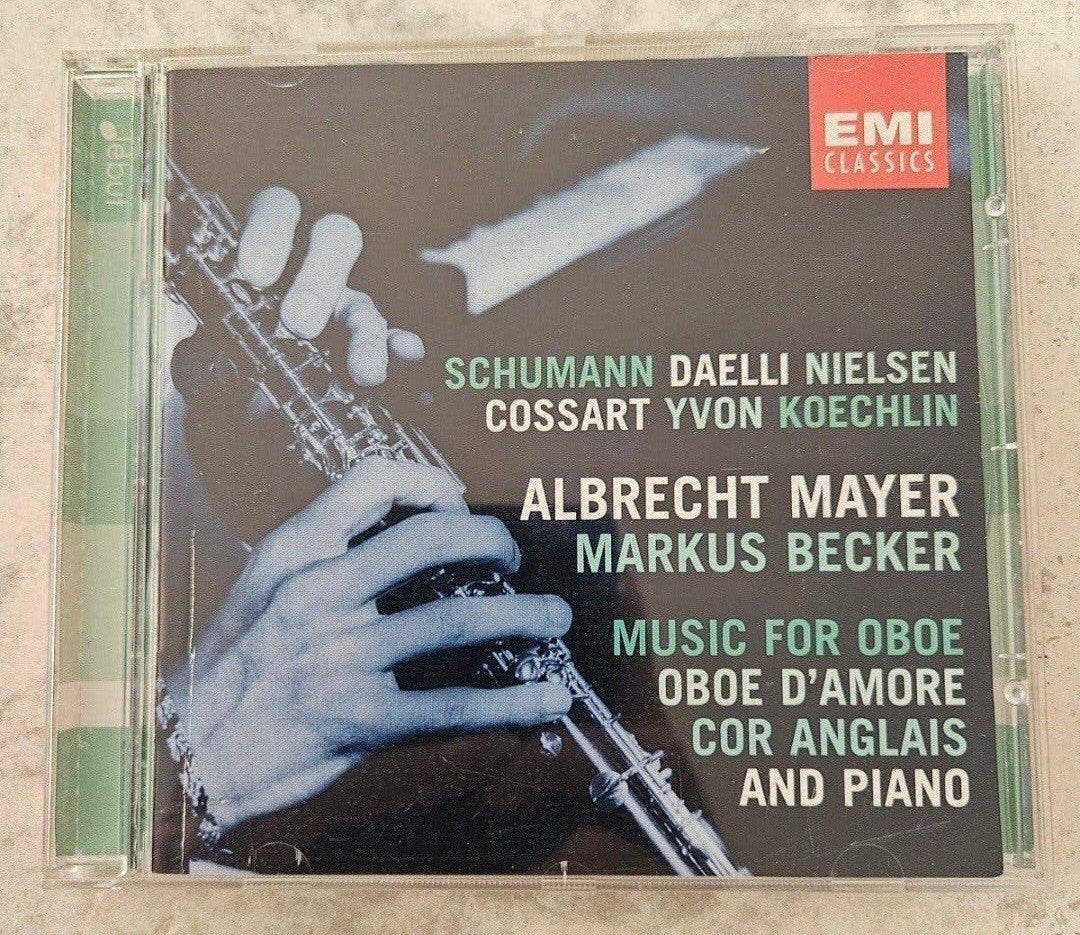Albrecht Mayer & Markus Becker – Music for Oboe (EMI Classic, Cd's en Dvd's, Ophalen of Verzenden, Gebruikt